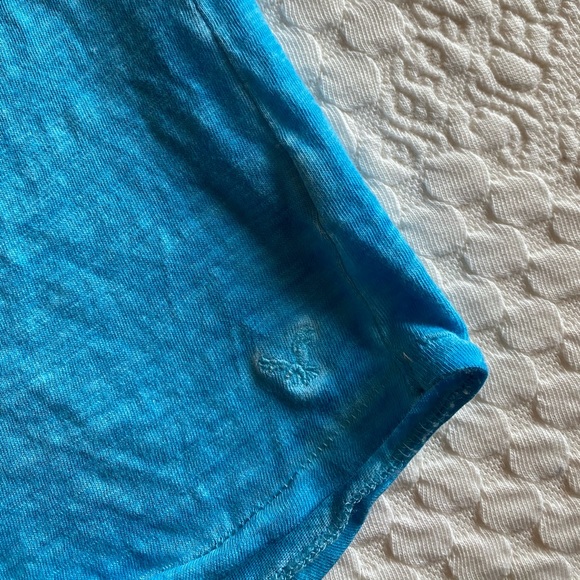 Bright Blue AE V-Neck Tshirt - Picture 3 of 4